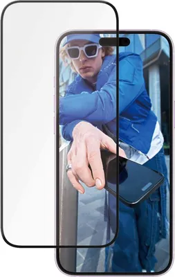 Image de PanzerGlass Ceramic Screen Protector Ultra-Wide Fit verre trempé pour iPhone 16 Plus