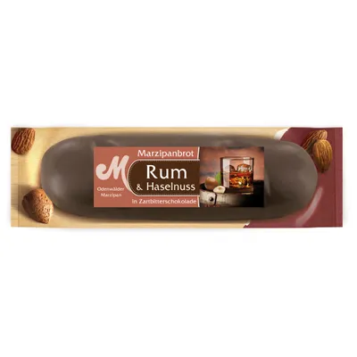 Immagine prodotto di Pane di marzapane Odenwald al rum e cioccolato fondente 100g