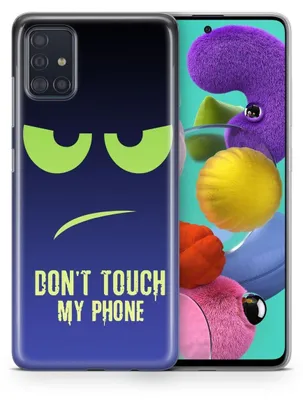 Zdjęcie produktu dla Pokrowiec ochronny na telefon komórkowy Nokia X100, model: Nokia X100, wybierz motyw: Nie dotykaj mojego telefonu Zielony Niebieski