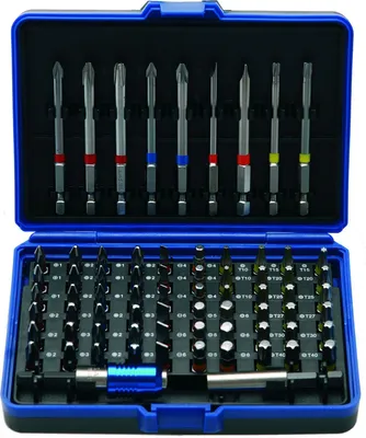 Produktbild von BGS 71-częściowy zestaw kolorowych bitów - 4815