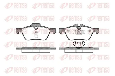 Produktbild von REMSA Bremsbeläge Satz Vorne Bremsklötze für MINI Schrägheck (R50, R53) 0864.00