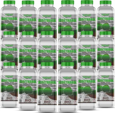 Produktbild von Bioethanol Waldduft 96,6% 18L für Kamin Universal Rauchfrei und Rußfrei GiDeli
