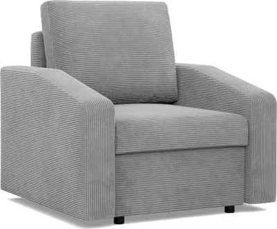 Produktbild von Loungesessel für das Wohnzimmer NEO, Cord - Grau