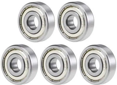 Obrázok produktu pre Guľôčkové ložisko 6200ZZ 10x30x9 mm z nehrdzavejúcej ocele, sada 5 ks
