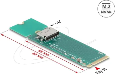 Immagine prodotto di DELOCK Konverter M.2 Key M > 1x OCuLink SFF-861