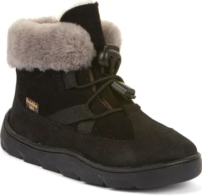 Produktbild von Froddo Zeru Tex Cosy Barefoot Black Größe EU 35
