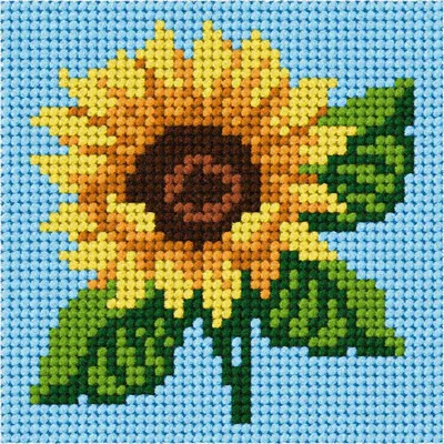 Imagen del producto de Kit de bordado "Mi primer bordado: Girasol"