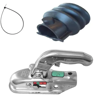 Produktbild von Set - Knott Kugelkupplung - KK14-B - N3 - 1400kg - Ø 45mm + Faltenbalg