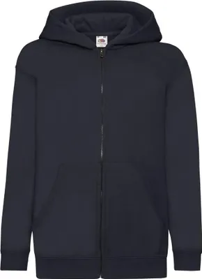 Image de Fruit of the Loom - "Classic" Kapuzenjacke für Kinder FK3209 (128) (Marineblau)