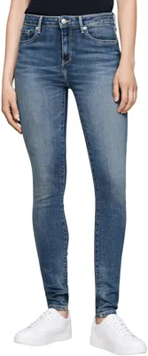 Productafbeelding van Tommy Hilfiger dames jeans, model Como, skinny fit, blauw (kleur: blauw), maat 28W/32L