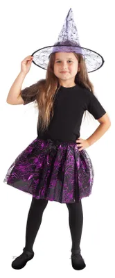 Productafbeelding van De spinnenwebrokhoed Halloween