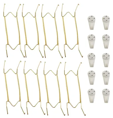 Productafbeelding van Omgoods - 8 Stuks Onzichtbare Plaathangers voor Muren
