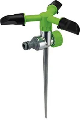 Verstellbarer 360 Grad drehbarer Sprinkler für Garten bis 143m2