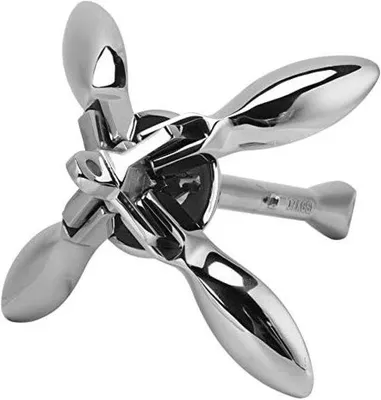 Produktbild von PolkaHome® Bootsanker, Grapnelanker, Gemak 304 Edelstahl 645g für Fischerboot Schlauchboot