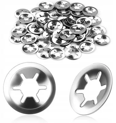 Zdjęcie produktu dla Podkładki zabezpieczające M8 x 18MM stal nierdzewna do śrub 50 szt
