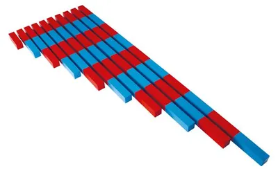 Produktbild von Eduplay Montessori Zahlenstäbe Lernspielzeug für Kinder