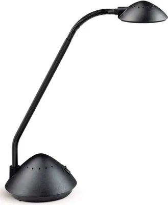 Zdjęcie produktu dla Lampa stołowa LED Maularc z ciepłymi białymi diodami LED, czarna, opakowanie 12 sztuk
