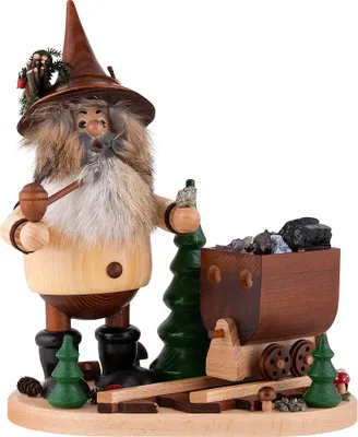 Produktbild von Erzwichtel Huntsläufer (26cm) Räuchermann von Drechselwerkstatt Uhlig