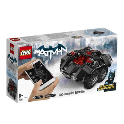 Zdjęcie produktu dla LEGO Marvel Super Heroes Super Heroes App-Controlled Batmobile, Zestaw do budowania, 8 lat(a), 321 szt.