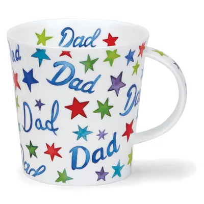Produktbild von DUNOON Becher Cairngorm Dad Vater 0,48l Fine Bone China Porzellan 480 ml Tasse