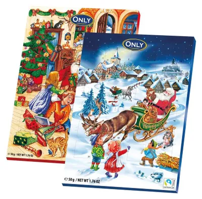 Produktbild von ONLY Milchschokolade-Adventskalender 50 g