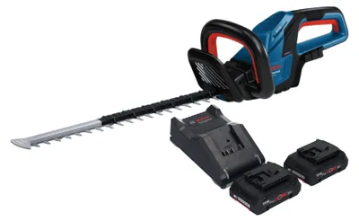 Image de Bosch GHE 18V-50 Professional Taille-haies sans fil 18 V 50 cm Brushless + 2x batterie ProCORE 4,0 Ah + chargeur