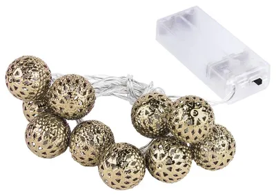 Obrázek produktu pro LED řetěz "Šampaňské bubliny" - Teplá bílá barva - Funkce časovače