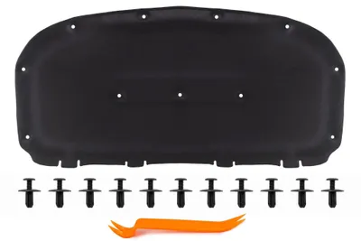 Produktbild von Motorhaubendämmung Motorhauben-Dämmmatte MIT CLIPS FÜR LAND ROVER DISCOVERY 3/4 L319 2004-2016 / RANGE ROVER SPORT I L320 2005-2013 LR013222