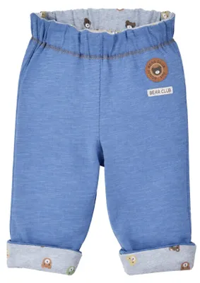 Produktbild von BONDI Baby Jungen Wendehose "Bear Club" 94034 | Blau Größe: 56