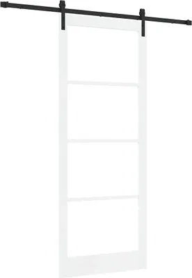 Zdjęcie produktu dla Drzwi przesuwne ORKDAL Biały i czarny 93 x 232 cm