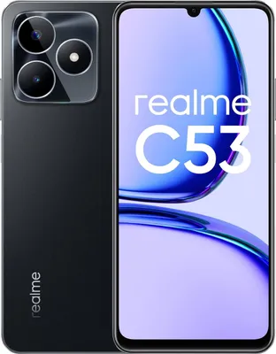 Produktbild von realme C C53, 17,1 cm (6.74"), 6 GB, 128 GB, 50 MP, Android 13, Schwarz