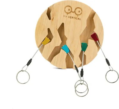Image de Key Holder Circle, mapple, Porte-clés Cercle - YY Vertical