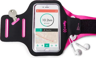 Produktbild von Celly Arm Band Schwarz, Pink Neopren
