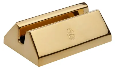 Produktbild von M670L Visitenkartenhalter 23 Karat Gold