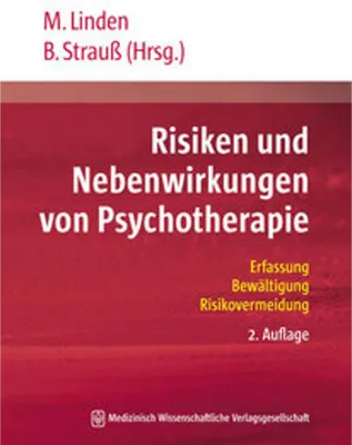 Obrázek produktu pro Risiken und Nebenwirkungen von Psychotherapie