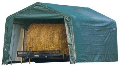 Obrázek produktu pro ShelterLogic 23,18 m² 380 x 610 cm pastvinový stan zelený