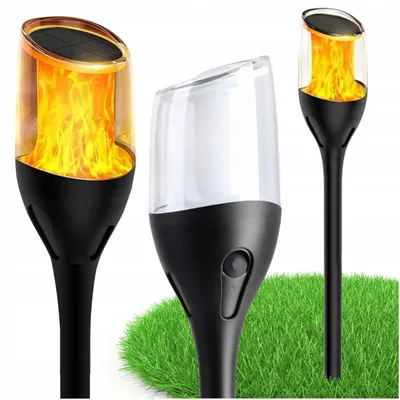 Obrázok produktu pre LED solárne poháňané svetlo Záhradná pochodeň Vonkajší plameň