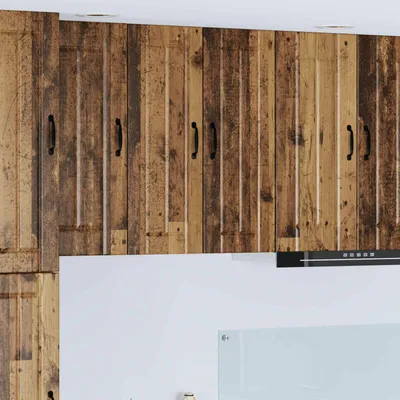 Image de Armoire murale vidaXL LUCCA en bois recyclé 30 x 31 x 80 cm, aggloméré