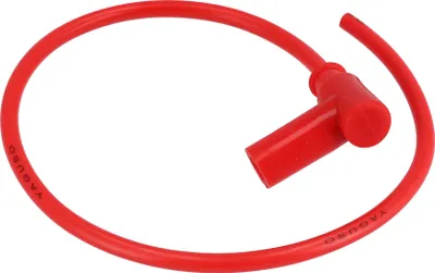 Produktbild von Set: Zündkerzenstecker "Racing" mit Kabel - Rot