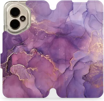 Produktbild von Handyhülle mit klappe für Honor 400 5G, Mobiwear Book, Violett