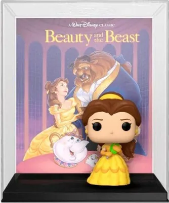 Immagine prodotto di La Bella e la Bestia POP! Figura in vinile con copertina VHS Belle 9 cm