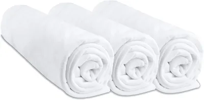 Zdjęcie produktu dla Zestaw kocyków do kołyski 32 x 72 cm, 100% bawełna, certyfikat Oeko-Tex, wygodne dla dziecka