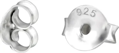 Produktbild von 20 x Ohrmuttern 925 Sterling Silber Ohrsteckerverschlüsse