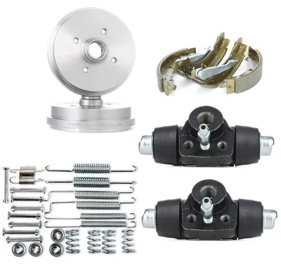 Produktbild von RIDEX Bremsensatz Trommelbremse Hinten für VW GOLF II (19E, 1G1) 3859B0492