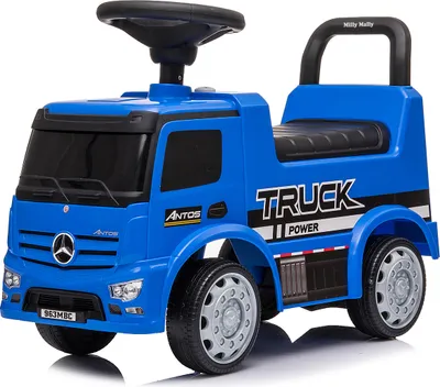 Obrázok produktu pre Vozidlo Rider Mercedes Antos Truck Blue Milly Mally