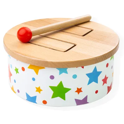 Produktbild von Bigjigs Toys Holztrommel Stern