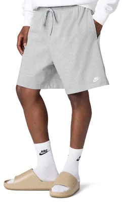 Produktbild von Nike FQ4359-063 Nike Club Shorts Herren DK Grey Heather/White Größe M