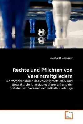 Produktbild von Lindbauer, L: Rechte und Pflichten von Vereinsmitgliedern