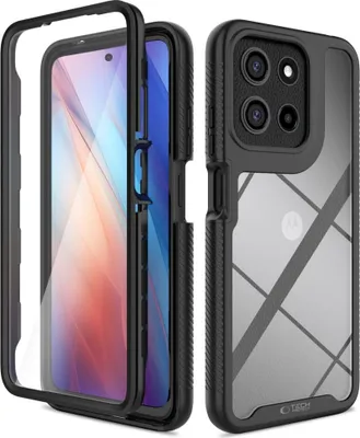 Zdjęcie produktu dla Tech-Protect Defense Motorola Moto G15 / G15 Power / G05 / E15 Black
