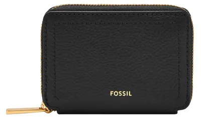 Produktbild von FOSSIL Kartenetui Logan Zip Around Card Case RFID Black schwarz